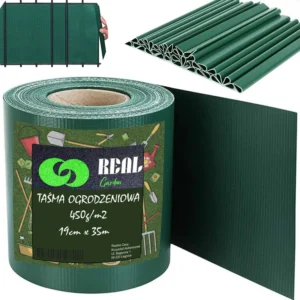 Eren/ ZELENÁ PLOTOVÁ KRYCIA PÁSKA 19cmx35m PANELOVÝ KRYT NA PLOT UV