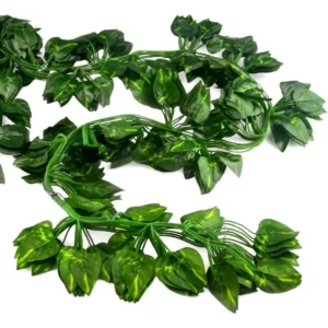 5X UMELÝ brečtan NA STENU BALKÓNOVÉ LISTY ZÁVESNÉ DEKORÁCIE 11,5M