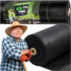 EREN / Netkaná Agrotextilia / Ochranna fólia proti burine 0,8x50m 70g