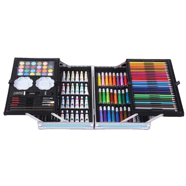 EREN/ MALIARSKA SADA PRE DETI Artistic Plastová 145 ks VEĽKÝ KUFRIK - Image 2