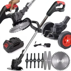 Eren/ AKUMULÁTOROVÝ ZASTRIHÁVAČ / KOSAČKA ,ZÁHRADNÉ MASLO SÚPRAVA MASLA XXL KOLESÁ