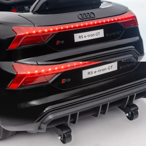Elektrické autíčko e-tron audi svetlá