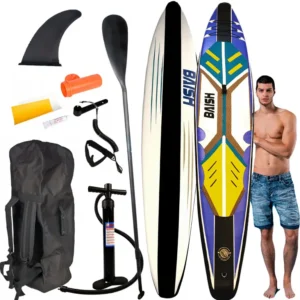 SUP PADDLEBOARD 420 CM NAFUKOVACÍ NA PLÁVANIE ODOLNÝ SET + PÁDLO