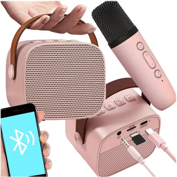 Prenosný bluetooth karaoke set