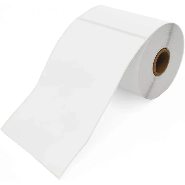 Eren/ TEPELNÉ , TERMO SAMOLEPIACIE ETIKETY BIELY 100x150 mm 500 ks  ROLKA DO ZEBRY ( tlačiareň etikiet ) - Image 2