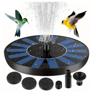 Plávajúca solárna fontána záhradná dekorácia automatická pre jazierko