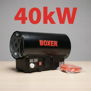 Plynové delo 40 kW – výkonný plynový ohrievač do dielne + regulátor a hadica ZDARMA